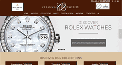 Desktop Screenshot of clarksonjewelers.com